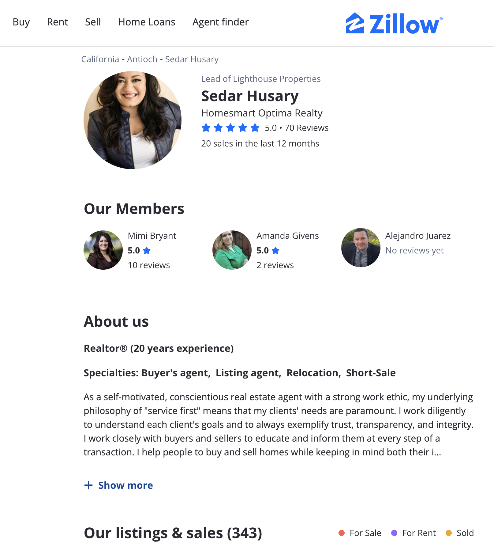 Bay Area Real Estate Agent