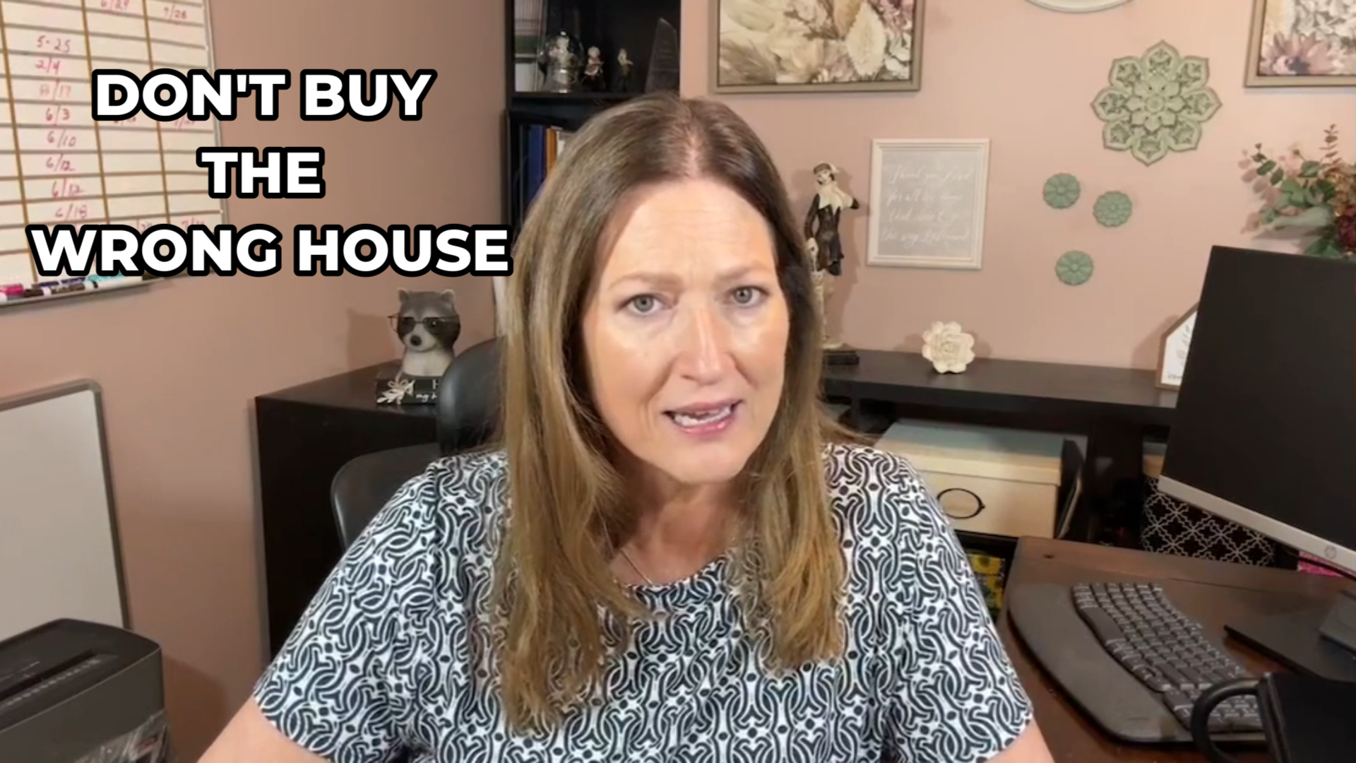 Diane McConaghy explaining how buyers can avoid buying the wrong house